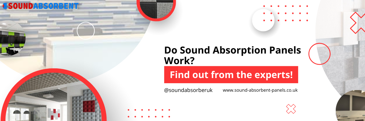 Do Sound Absorption Panels in Woolmer Green Work?